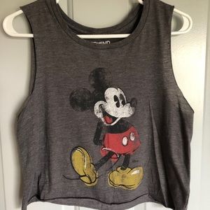 Mickey Mouse Cropped Tank